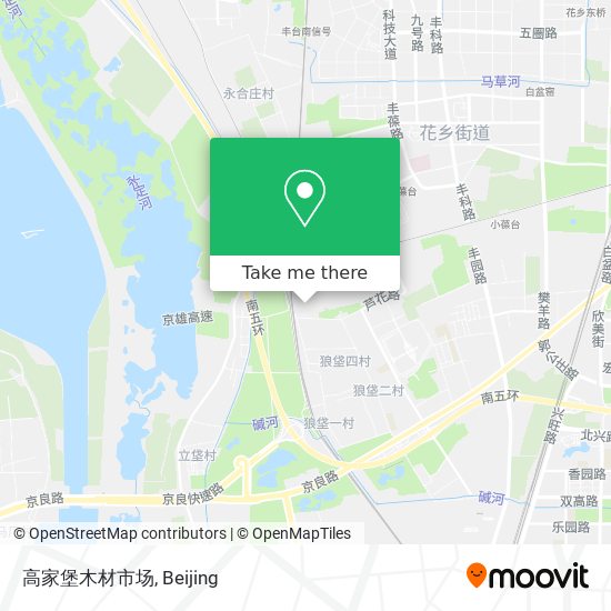 高家堡木材市场 map