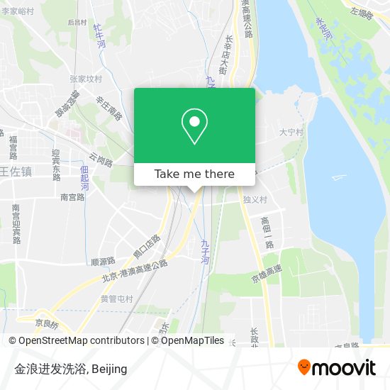 金浪进发洗浴 map