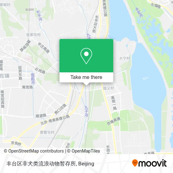 丰台区非犬类流浪动物暂存所 map