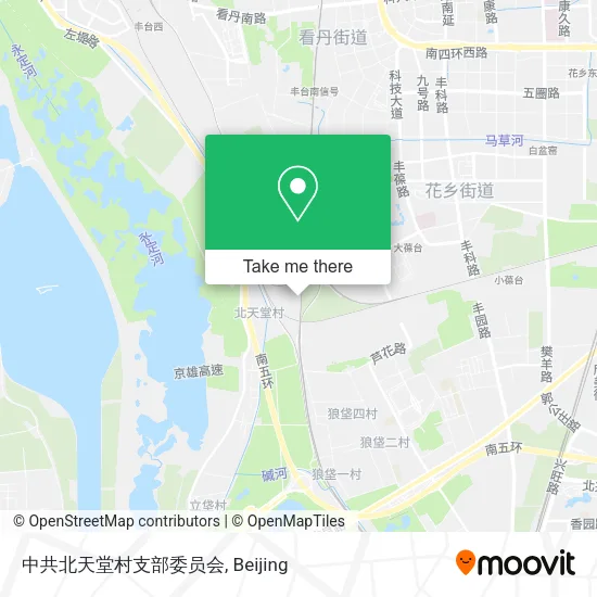 中共北天堂村支部委员会 map