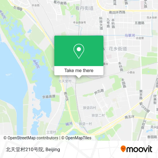 北天堂村210号院 map