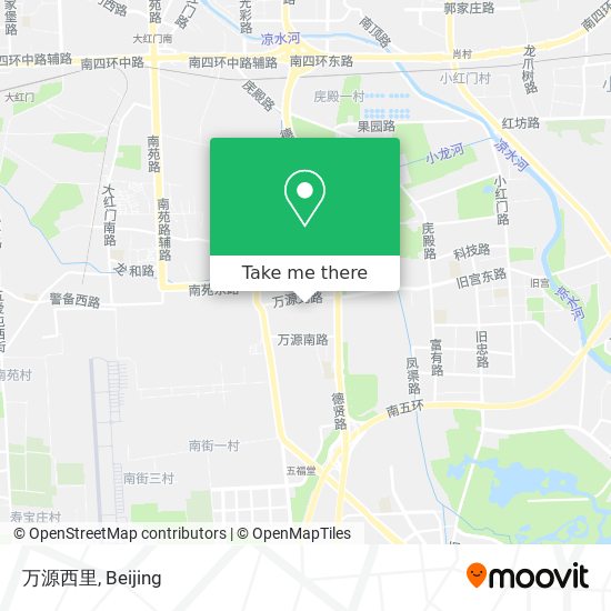 万源西里 map