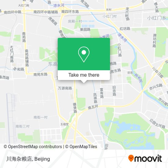 川海杂粮店 map