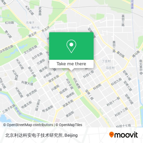 北京利达科安电子技术研究所 map