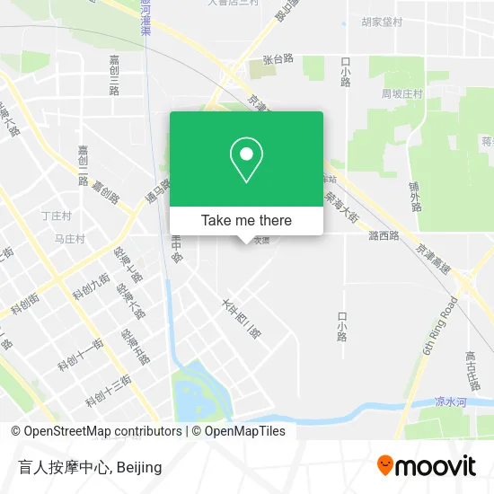 盲人按摩中心 map