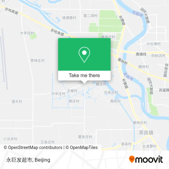 永巨发超市 map