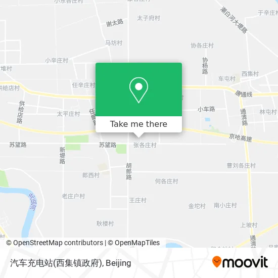 汽车充电站(西集镇政府) map