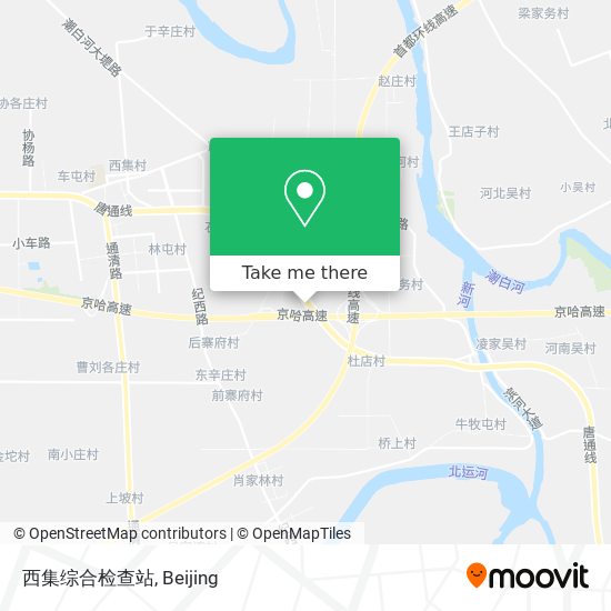 西集综合检查站 map
