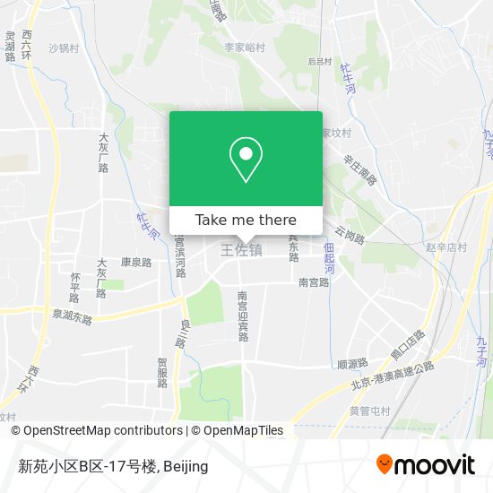 新苑小区B区-17号楼 map