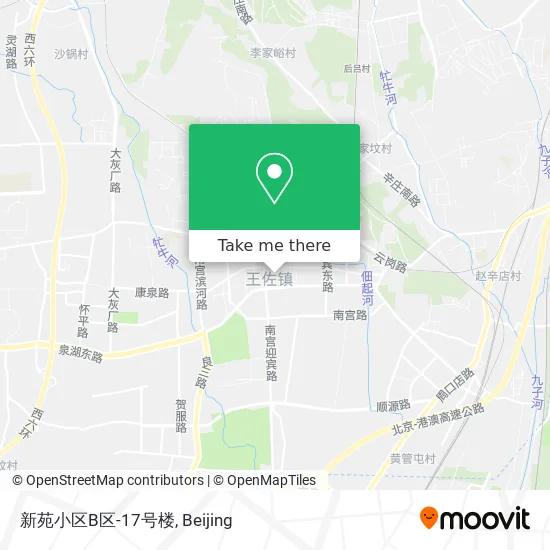新苑小区B区-17号楼 map