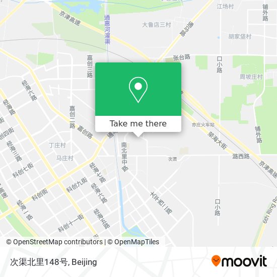 次渠北里148号 map