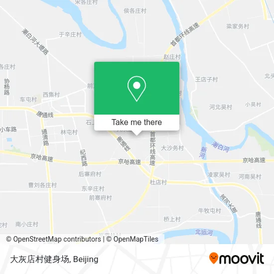 大灰店村健身场 map