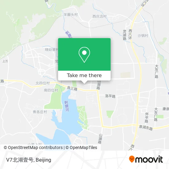 V7北湖壹号 map