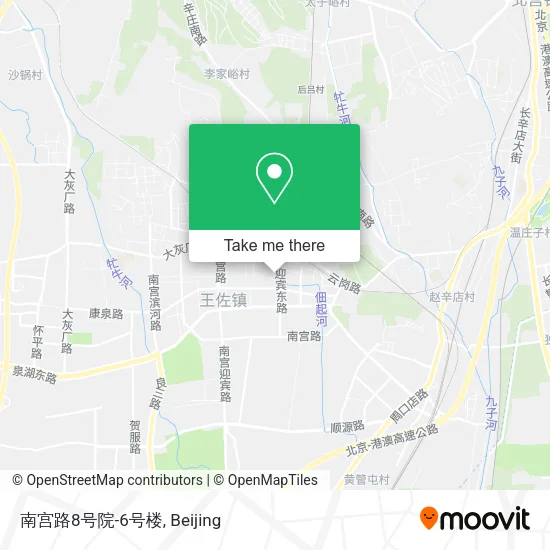 南宫路8号院-6号楼 map