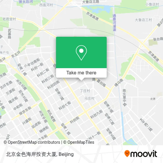 北京金色海岸投资大厦 map