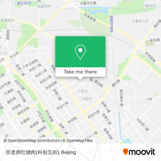 田老师红烧肉(科创五街) map
