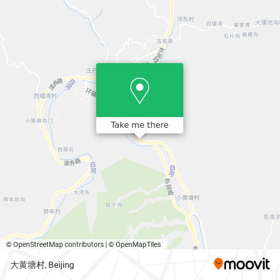 大黄塘村 map