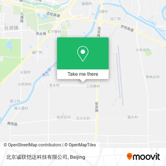 北京诚联恺达科技有限公司 map