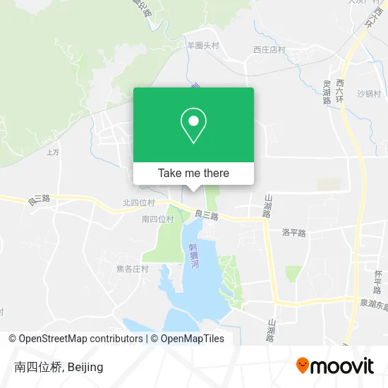 南四位桥 map