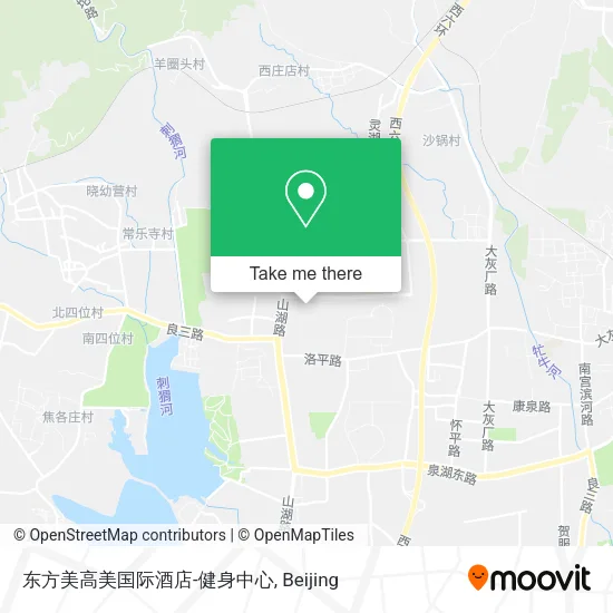 东方美高美国际酒店-健身中心 map