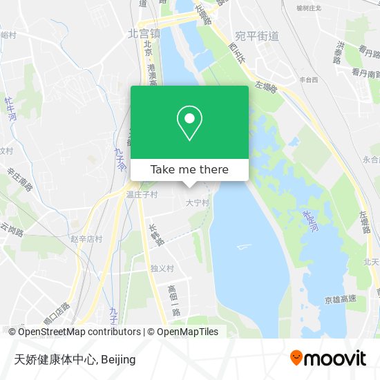 天娇健康体中心 map