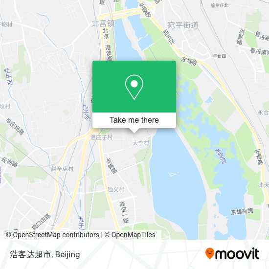 浩客达超市 map