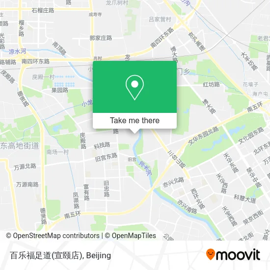 百乐福足道(宣颐店) map