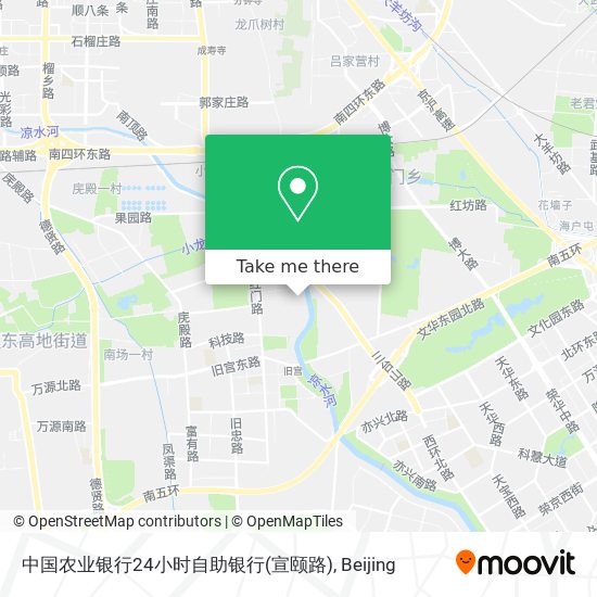 中国农业银行24小时自助银行(宣颐路) map