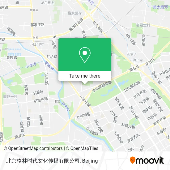 北京格林时代文化传播有限公司 map