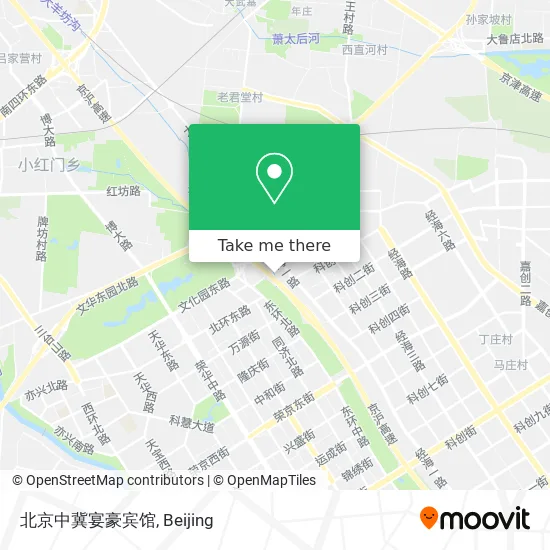 北京中冀宴豪宾馆 map