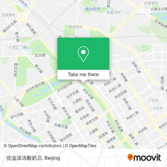 优溢源冻酸奶店 map