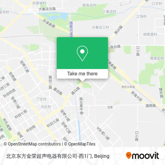 北京东方金荣超声电器有限公司-西1门 map
