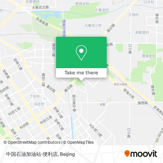 中国石油加油站-便利店 map