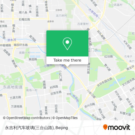 永吉利汽车玻璃(三台山路) map