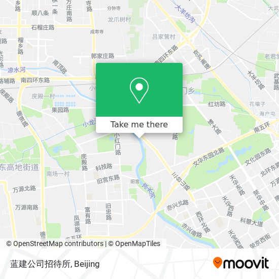 蓝建公司招待所 map
