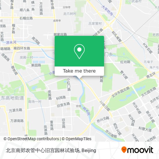 北京南郊农管中心旧宫园林试验场 map