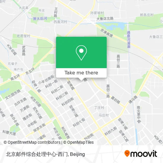 北京邮件综合处理中心-西门 map