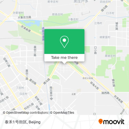 泰禾1号街区 map