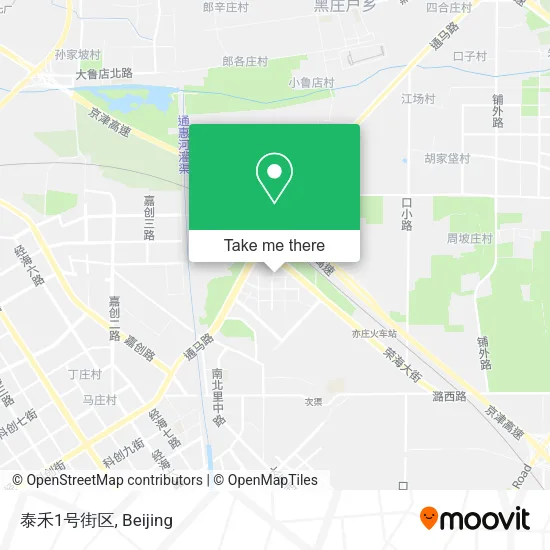 泰禾1号街区 map