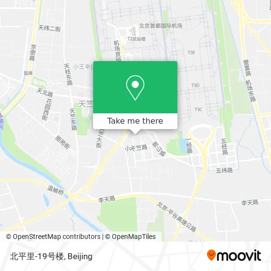 北平里-19号楼 map