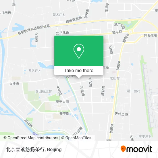 北京壹茗悠扬茶行 map