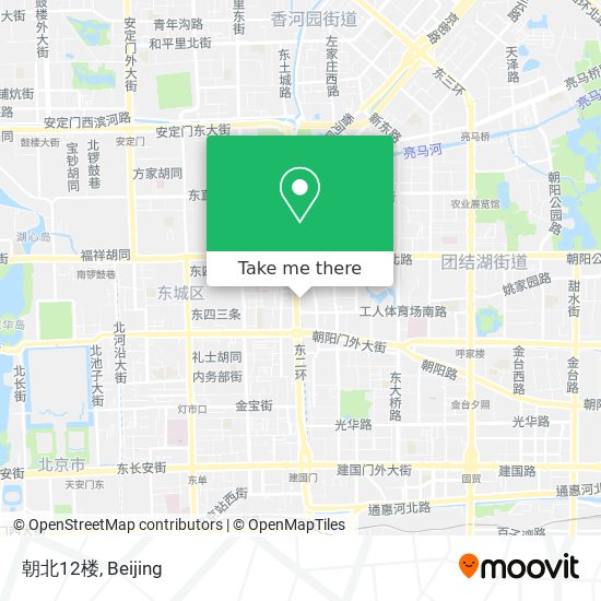 朝北12楼 map