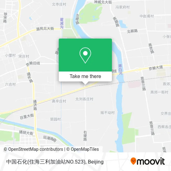 中国石化(住海三利加油站NO.523) map