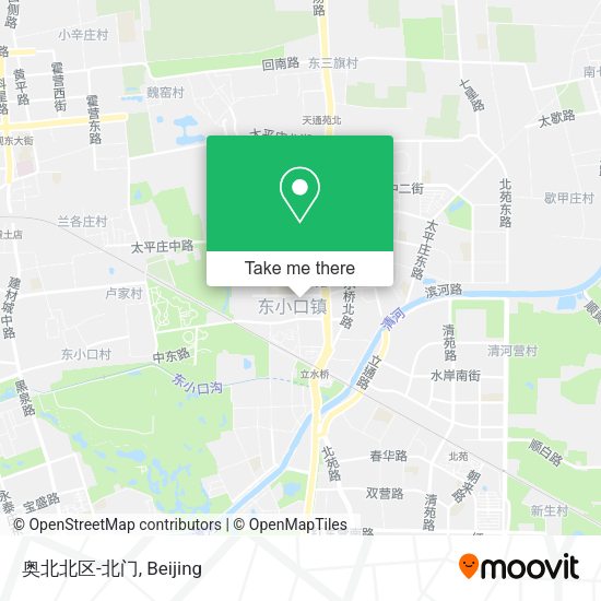 奥北北区-北门 map