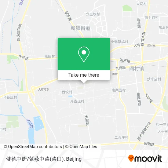 健德中街/紫燕中路(路口) map