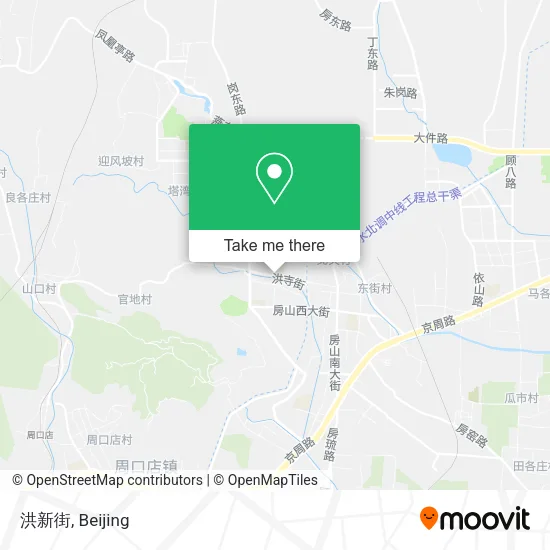洪新街 map