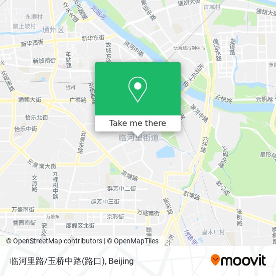 临河里路/玉桥中路(路口) map