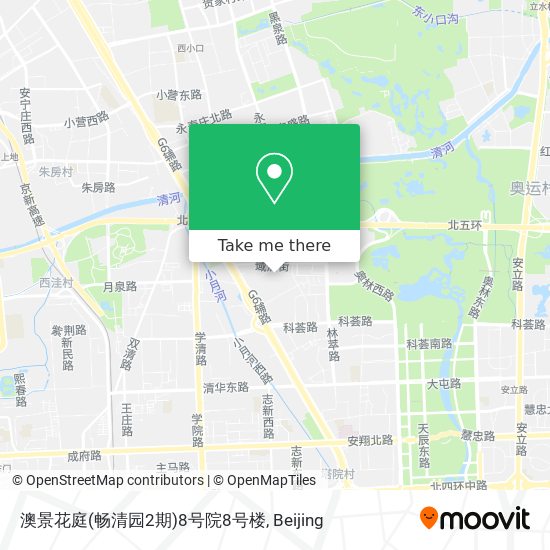 澳景花庭(畅清园2期)8号院8号楼 map