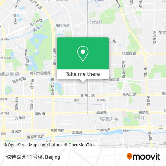炫特嘉园11号楼 map