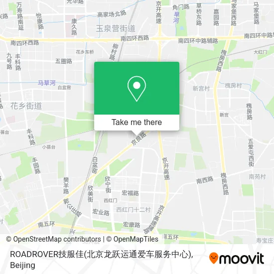 ROADROVER技服佳(北京龙跃运通爱车服务中心) map